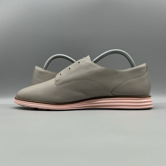 Cole Haan Original Grand Oxford Women's Size 9 Paloma Leather W17145 Grey Pink - Picture 7 of 10